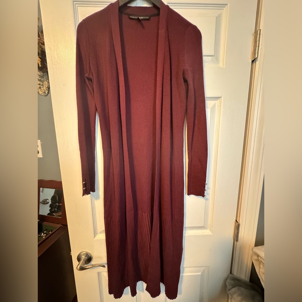 Long cardigan. White House black market